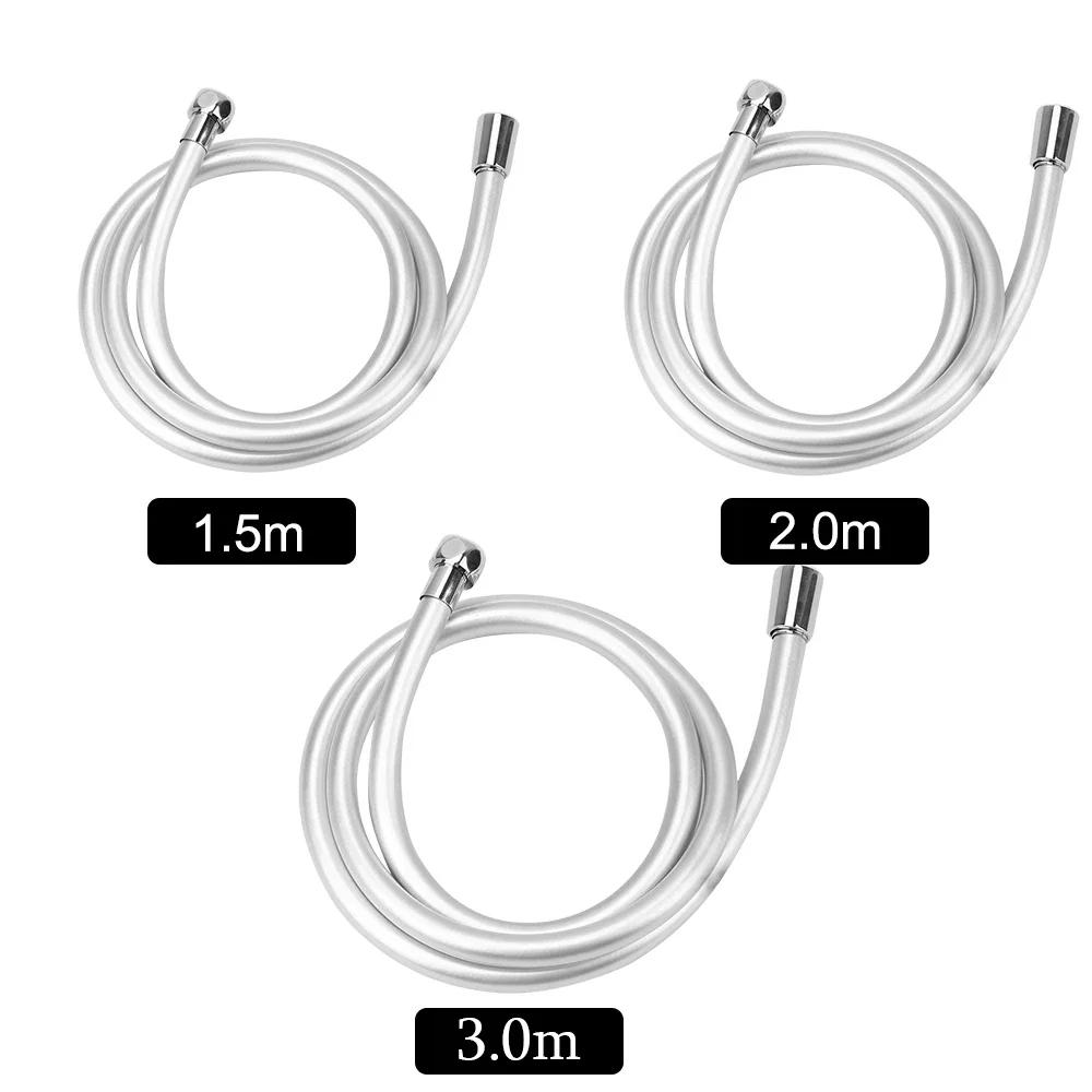 1.5/2/3/4M PVC Silver Handheld Shower Head Hose Universal Flexible Anti Winding Explosion-proof Water Tube Bathroom Faucet Pipe 150cm білий
1.5/2/3/4M PVC Silver Handheld Shower Head Hose Universal Flexible Anti Winding Explosion-proof Water Tube Bathroom Faucet Pipe 150cm білий