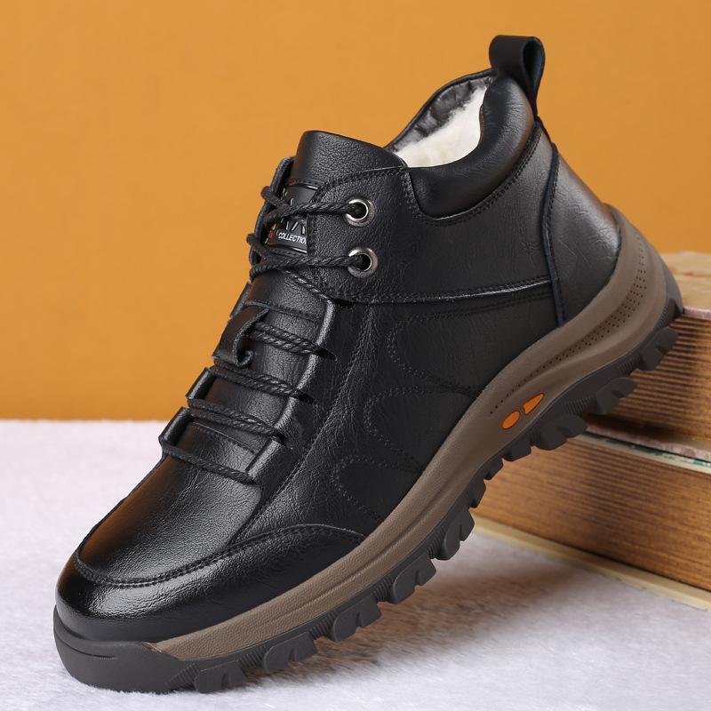 Хлопчатобумажная кожаная обувь мужская зимняя бархатная утолщенная обувь для снега Северо-восточная хлопчатобумажная обувь повседневная уличная модная хлопчатобумажная обувь 2025 38 чёрный
Хлопчатобумажная кожаная обувь мужская зимняя бархатная утолщенная обувь для снега Северо-восточная хлопчатобумажная обувь повседневная уличная модная хлопчатобумажная обувь 2025 38 чёрный