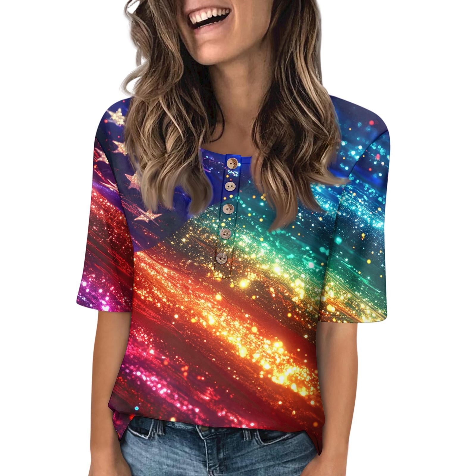Women s Fashion Printed Round Neck Button Half Sleeve Casual Top M фіолетовий
Women s Fashion Printed Round Neck Button Half Sleeve Casual Top M фіолетовий