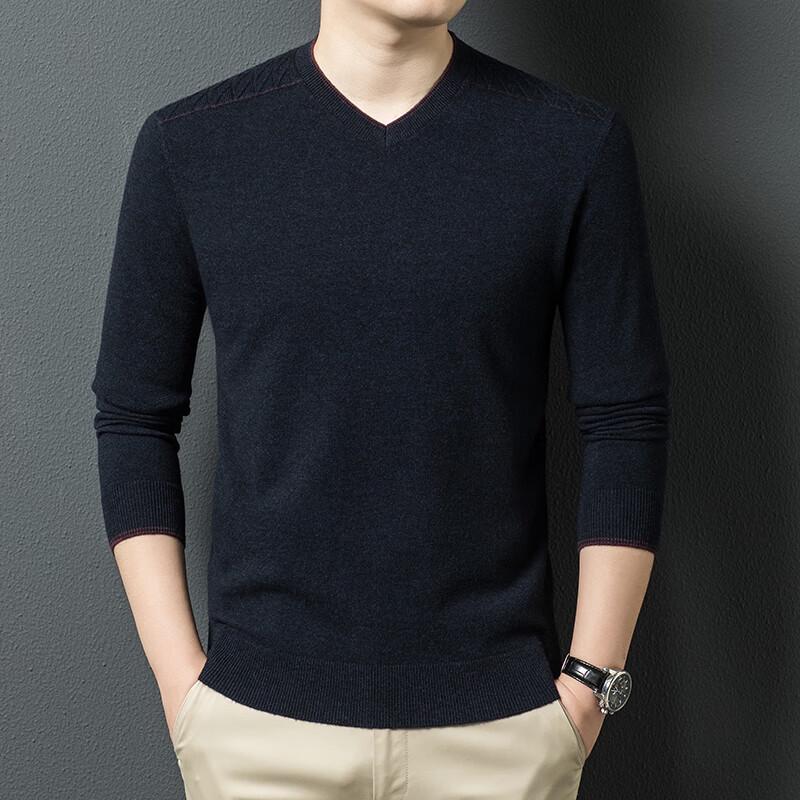 Мужской пуловер с V-образным вырезом Yiliteng из 100% шерсти 3XL
Мужской пуловер с V-образным вырезом Yiliteng из 100% шерсти 3XL