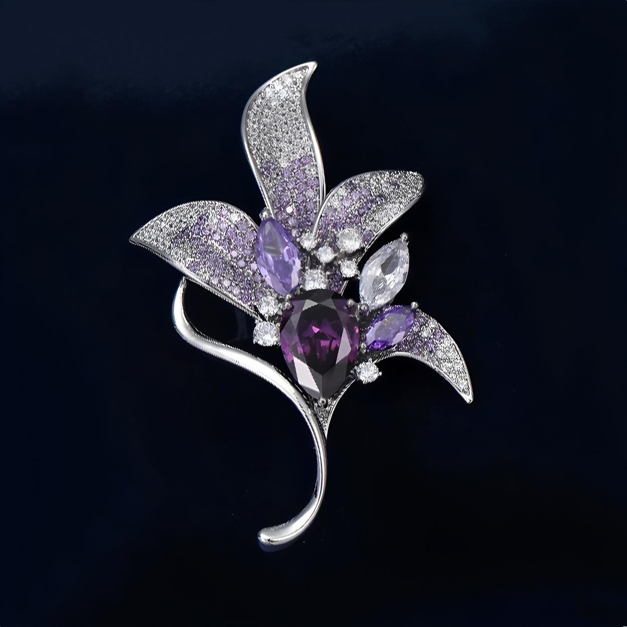 Брошь в виде цветка магнолии, Высококлассная и роскошная хрустальная брошь, Брошь с легкой роскошью и нишевым дизайнерским чутьем
Брошь в виде цветка магнолии, Высококлассная и роскошная хрустальная брошь, Брошь с легкой роскошью и нишевым дизайнерским чутьем