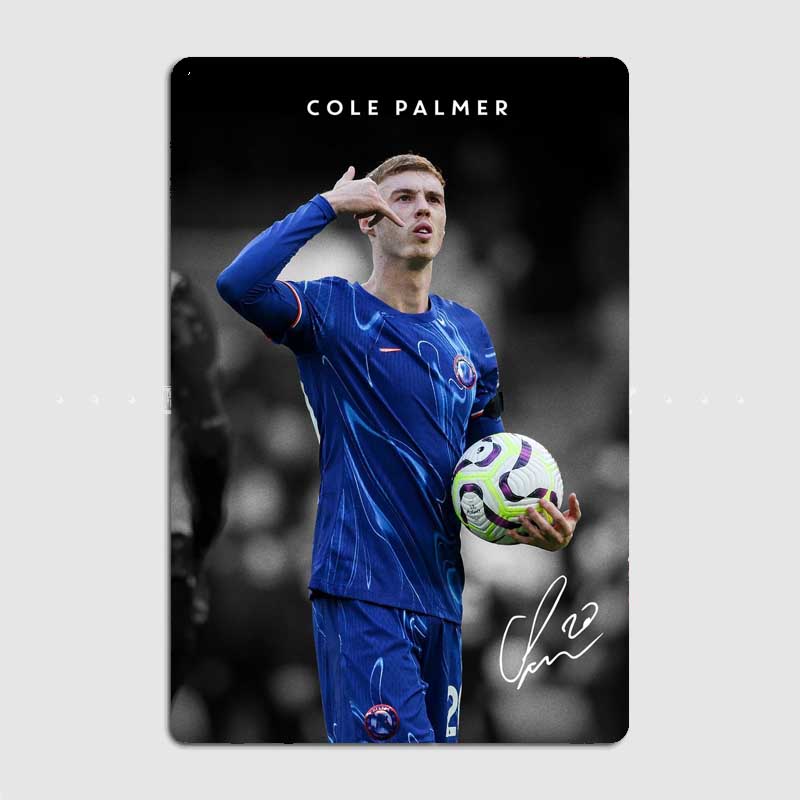 Англія Коул Палмер Футбол Спорт Гравець Постери Металева Табличка Постер Бляшана Настінна Декорація Клуб Вітальня Декор Вінтажний Домашній Декор 20x30cm(7.8x11.8inch)
Англія Коул Палмер Футбол Спорт Гравець Постери Металева Табличка Постер Бляшана Настінна Декорація Клуб Вітальня Декор Вінтажний Домашній Декор 20x30cm(7.8x11.8inch)