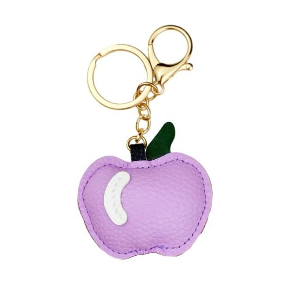 Apples Keychain Pendant Cute Apple-Shaped Leather Keychain Charm Colorful Fruit Bag And Car Pendant Soft Versatile Purse Charm for Women Tote Bags фіолетовий
Apples Keychain Pendant Cute Apple-Shaped Leather Keychain Charm Colorful Fruit Bag And Car Pendant Soft Versatile Purse Charm for Women Tote Bags фіолетовий