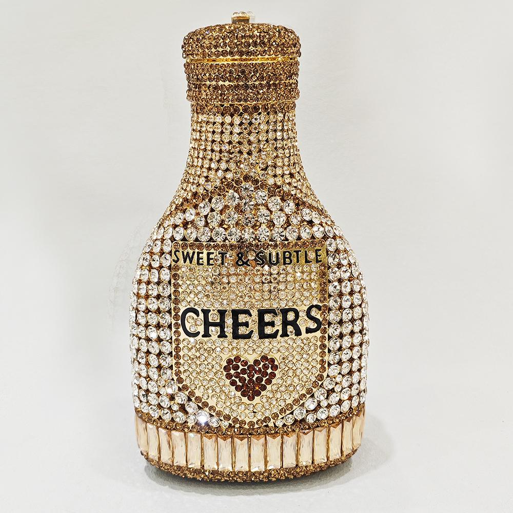 WHTUOHENG Black Cheers Diamond Stone Purse Bags Crystal Banquet Party Dinner Gala Handbag Woman Evening Bag Wedding Bride Bags 20cmX12cmX7.5cm
WHTUOHENG Black Cheers Diamond Stone Purse Bags Crystal Banquet Party Dinner Gala Handbag Woman Evening Bag Wedding Bride Bags 20cmX12cmX7.5cm