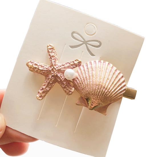 Sweet Starfish Shell Imitation Hair Grip Clip Hairpin Snap Girl Beach Barrette розовый
Sweet Starfish Shell Imitation Hair Grip Clip Hairpin Snap Girl Beach Barrette розовый