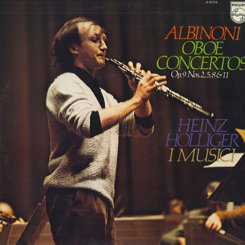 LP Record HEINZ HOLLIGER, I MUSICI ORCHESTRA - Albinoni: Oboe Concerto Collection X8518 PHILIPS Japan Classical Used
LP Record HEINZ HOLLIGER, I MUSICI ORCHESTRA - Albinoni: Oboe Concerto Collection X8518 PHILIPS Japan Classical Used