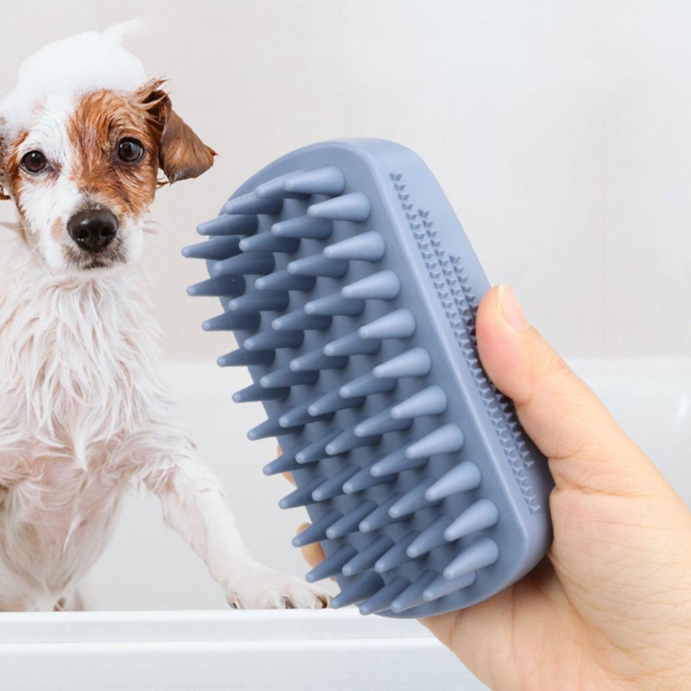 Non-slip Pet Bath Brush Soft Pet Grooming Comb Pet Bath Massage Brush for Cleaning Grooming синий
Non-slip Pet Bath Brush Soft Pet Grooming Comb Pet Bath Massage Brush for Cleaning Grooming синий