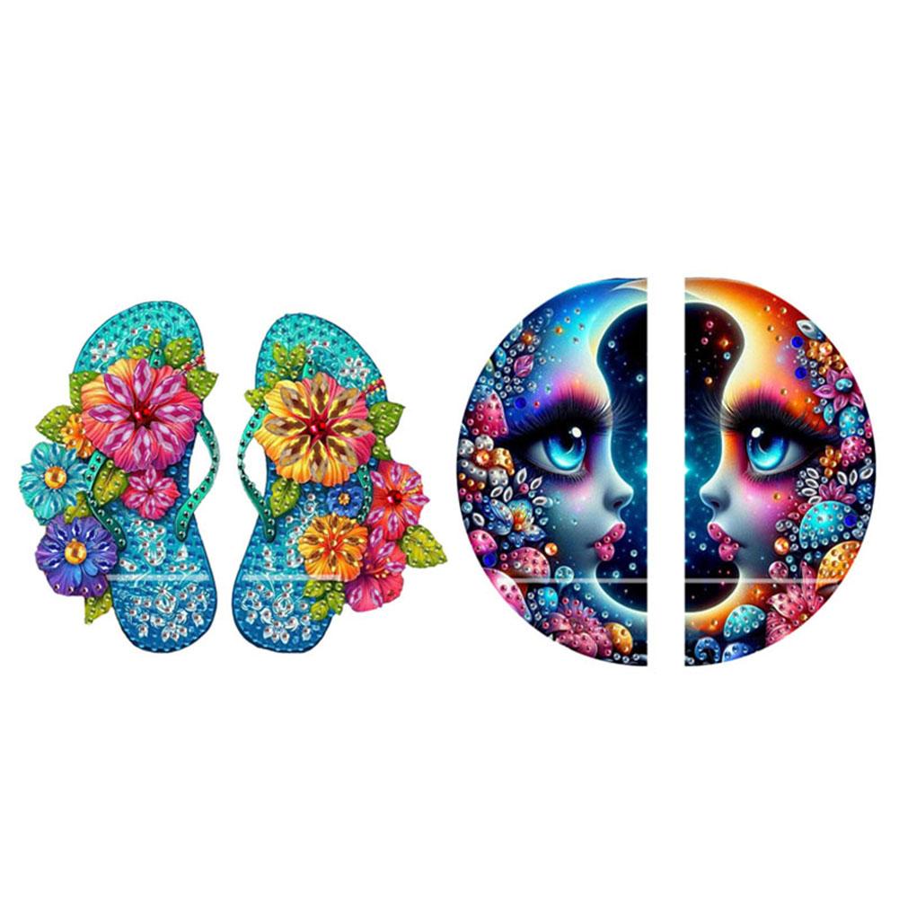 2pcs 2D/Flat DIY Diamond Art Pendant Diamond Painting Set Diamond Painting Corner Storage Pendants DIY Home Decor Hanging Charm
2pcs 2D/Flat DIY Diamond Art Pendant Diamond Painting Set Diamond Painting Corner Storage Pendants DIY Home Decor Hanging Charm