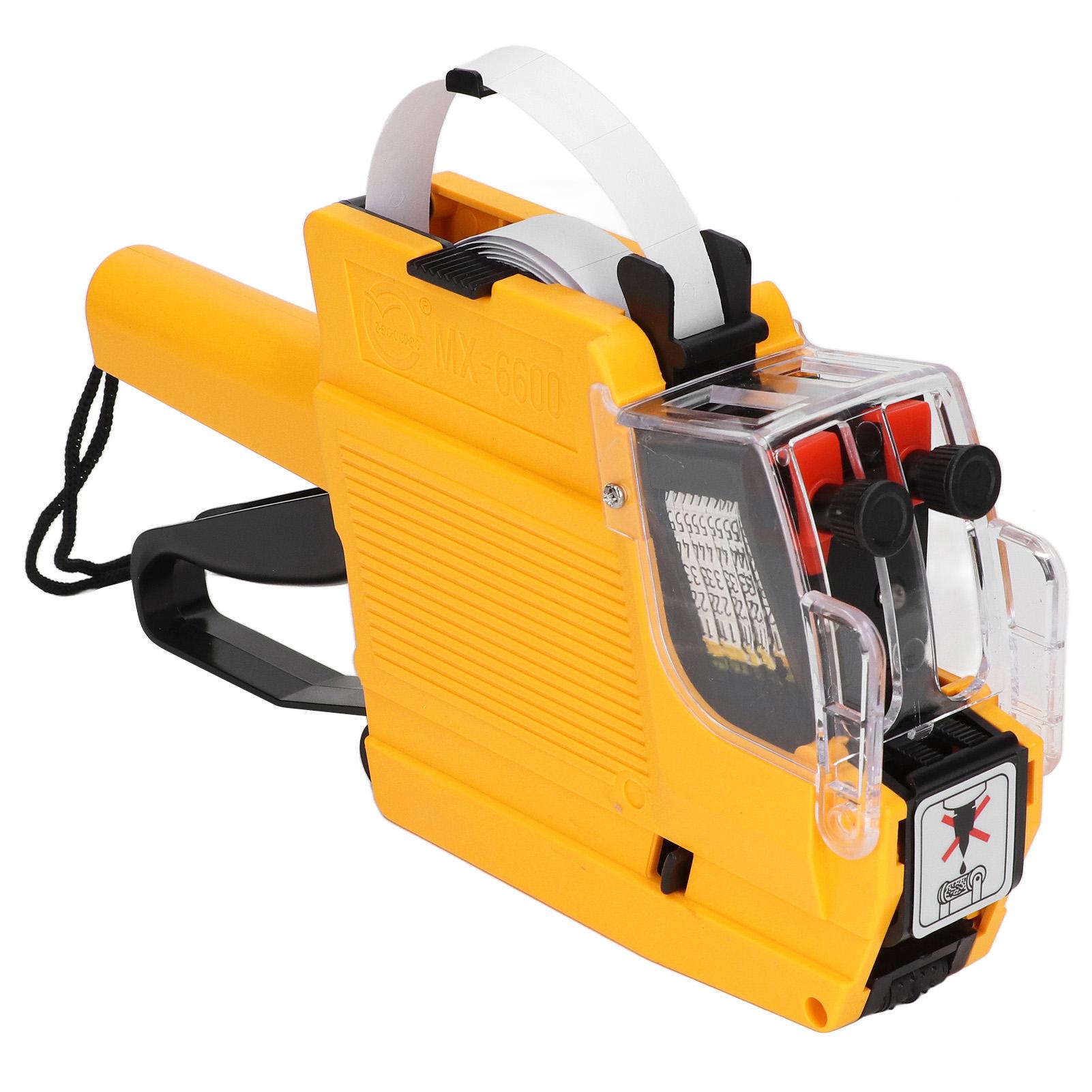 Пистолет для ценников 10 цифр 2 строки Этикетировщик Маркер Инструмент для крепления для офиса розничного магазина Желтый жёлтый
Пистолет для ценников 10 цифр 2 строки Этикетировщик Маркер Инструмент для крепления для офиса розничного магазина Желтый жёлтый