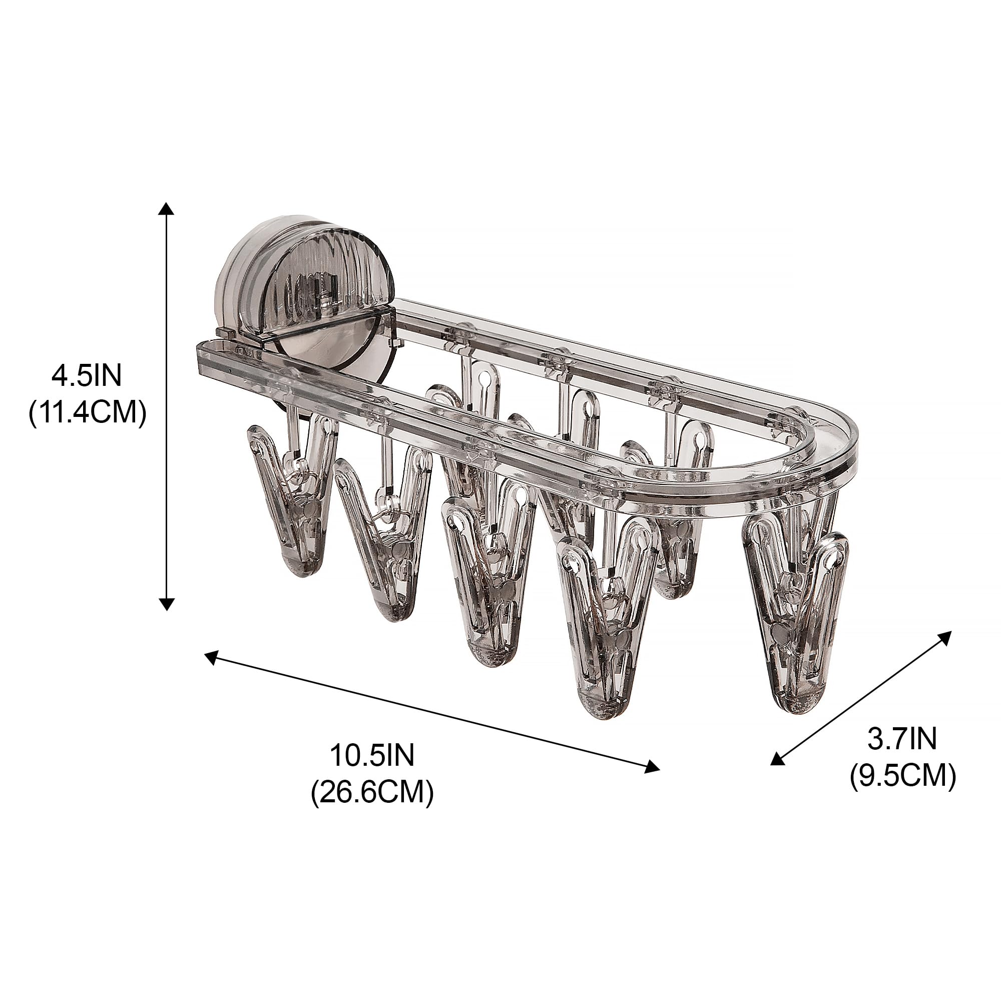 Сушильная стойка для белья, складная вешалка для белья с 9 зажимами, настенные присоски, прищепки для носков, перчаток, полотенец M&9
Сушильная стойка для белья, складная вешалка для белья с 9 зажимами, настенные присоски, прищепки для носков, перчаток, полотенец M&9