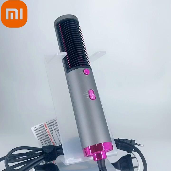 Xiaomi 3 в 1 щетка с горячим воздухом, выпрямитель для волос, электрический фен, фен, щипцы для завивки волос, щетка, фен, инструменты для укладки волос
Xiaomi 3 в 1 щетка с горячим воздухом, выпрямитель для волос, электрический фен, фен, щипцы для завивки волос, щетка, фен, инструменты для укладки волос
