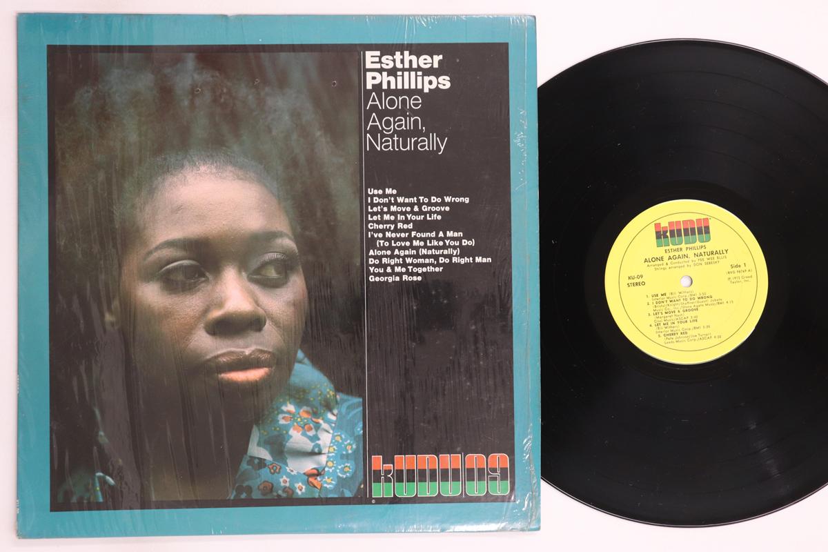 LP Record ESTHER PHILLIPS - Alone Again, Naturally KU09 Kudu 1972 US Soul/Funk Used
LP Record ESTHER PHILLIPS - Alone Again, Naturally KU09 Kudu 1972 US Soul/Funk Used