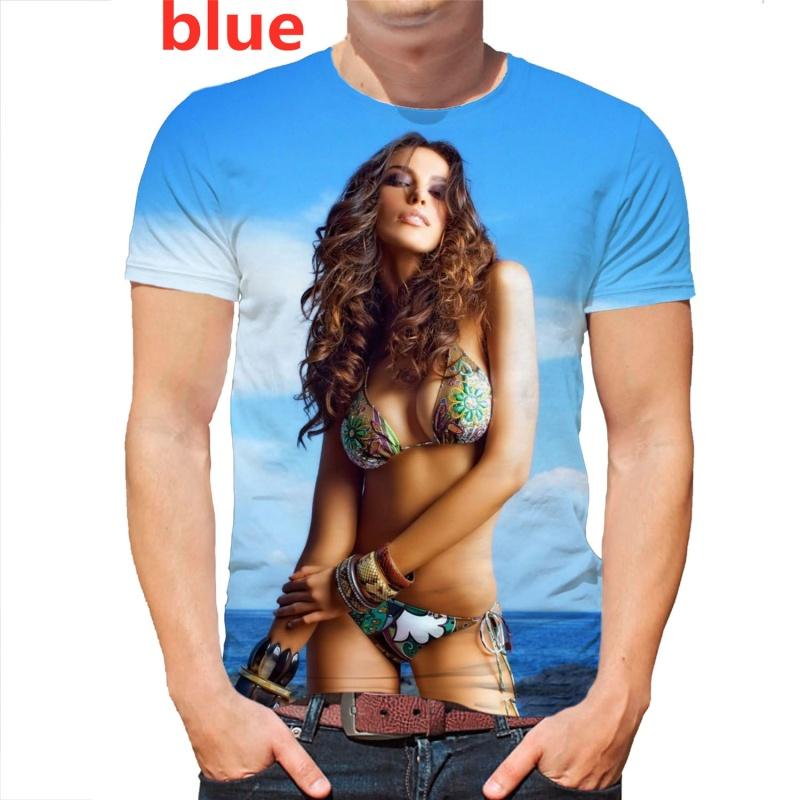 Мужская и женская креативная модель бикини Passion Beach с 3D принтом, забавная футболка с коротким рукавом
Мужская и женская креативная модель бикини Passion Beach с 3D принтом, забавная футболка с коротким рукавом