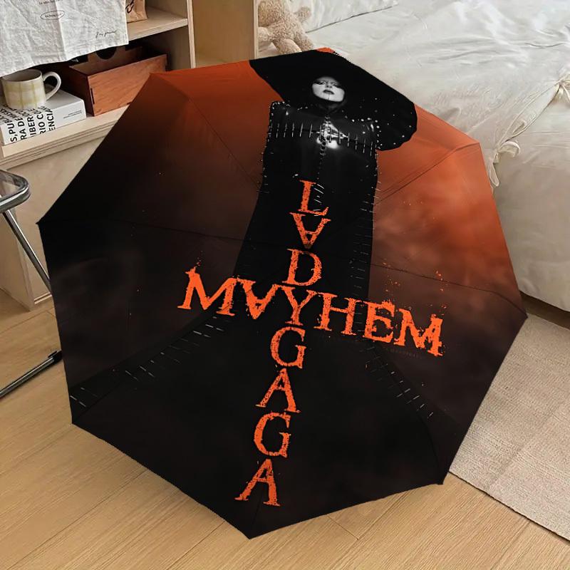 1pc Mayhem Gaga Automatic Folding Umbrella, Portable Collapsible Design, Casual Outdoor Accessory 037
1pc Mayhem Gaga Automatic Folding Umbrella, Portable Collapsible Design, Casual Outdoor Accessory 037