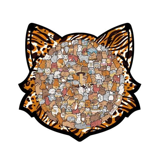 1 Набір пазлів у формі кота Милий дерев яний пазл-кіт Пазл для дорослих та дітей Навчальна іграшка для сімейного вечора Зняття стресу C
1 Набір пазлів у формі кота Милий дерев яний пазл-кіт Пазл для дорослих та дітей Навчальна іграшка для сімейного вечора Зняття стресу C