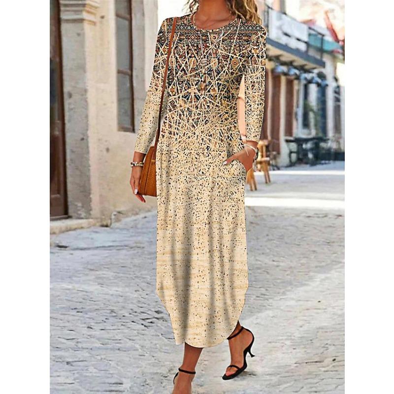 QICED Fashion Autumn Winter Long Sleeve O-Neck Casual Dresses XXXL
QICED Fashion Autumn Winter Long Sleeve O-Neck Casual Dresses XXXL