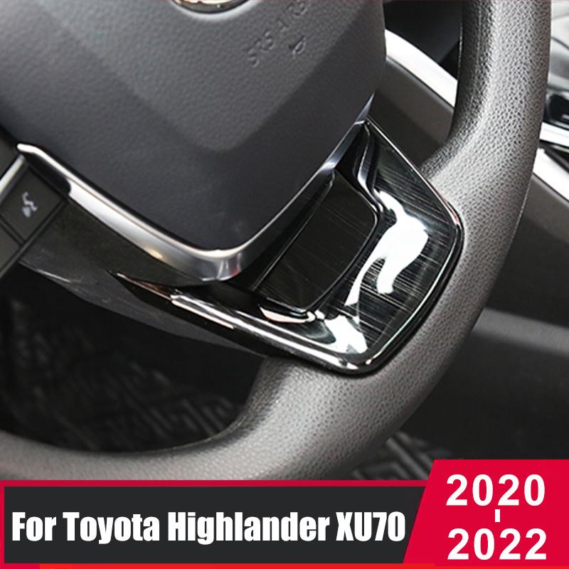 Для Toyota Highlander Kluger XU70 2022 Автомобильный руль, панель, накладка, U-образная наклейка, нержавеющая сталь
Для Toyota Highlander Kluger XU70 2022 Автомобильный руль, панель, накладка, U-образная наклейка, нержавеющая сталь