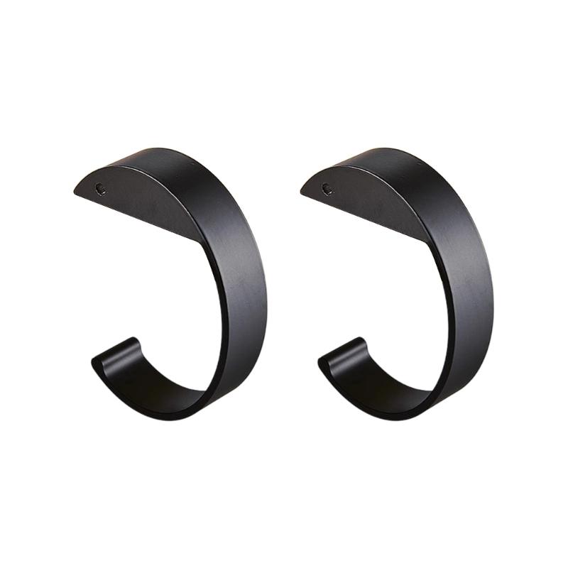 Pack of 2 Multifunctional Purse Hooks for Desk and Table Bag Organizers Sturdy Metal Hanger for Bags and Headphones чорний
Pack of 2 Multifunctional Purse Hooks for Desk and Table Bag Organizers Sturdy Metal Hanger for Bags and Headphones чорний