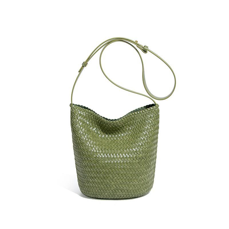 Bags Women s Soft Leather Tote Handmade Knitted Large Capacity All-matching Shoulder Bucket Cross-body
Bags Women s Soft Leather Tote Handmade Knitted Large Capacity All-matching Shoulder Bucket Cross-body