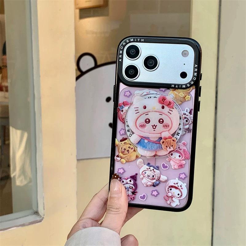 Cute Cartoon Cinnamoroll & Pochacco MagSafe Stand: Strong Magnetic Desktop Holder Magnetic Stand with OPP Bag
Cute Cartoon Cinnamoroll & Pochacco MagSafe Stand: Strong Magnetic Desktop Holder Magnetic Stand with OPP Bag