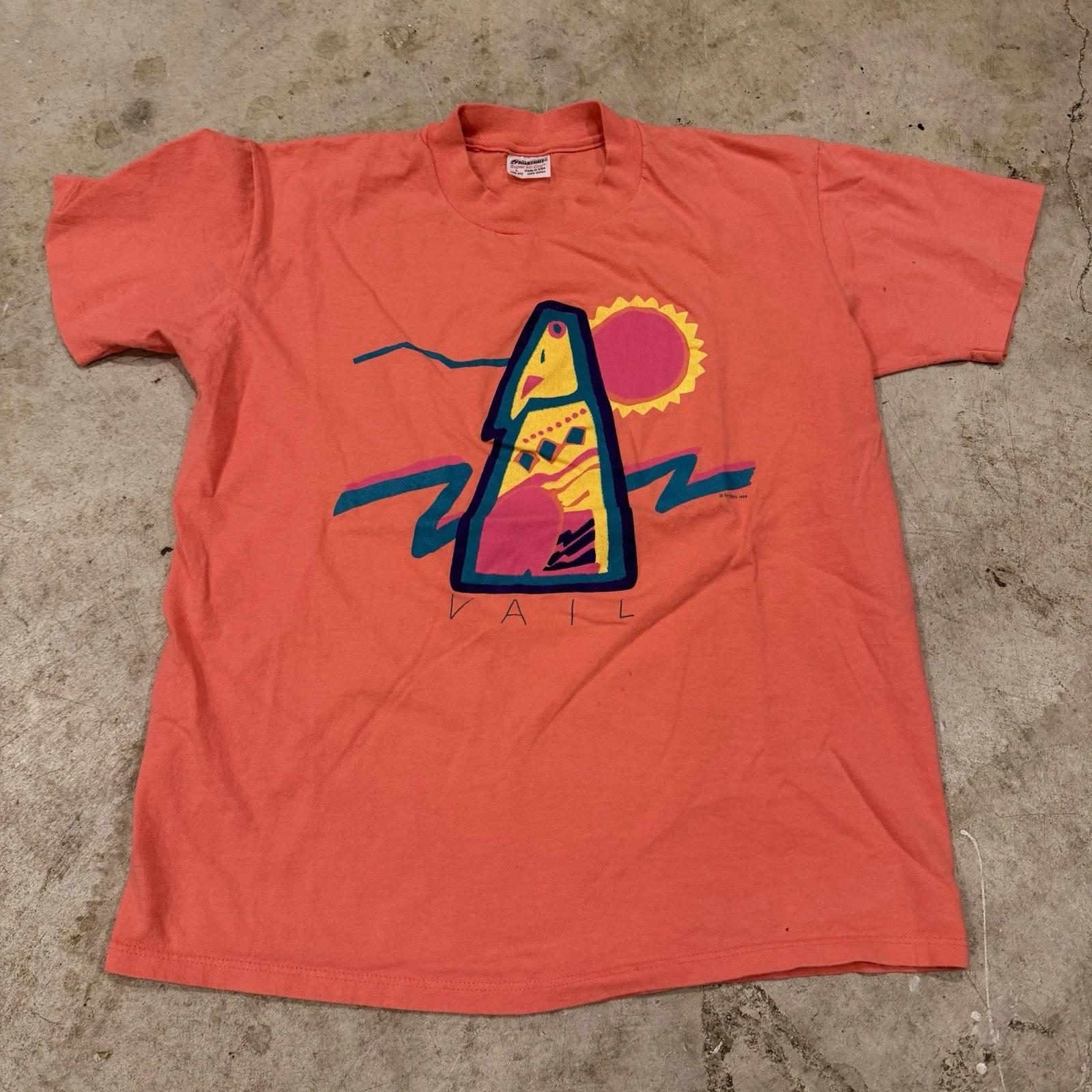 Vintage 80s Wolf T-Shirt Adult Large Orange Sun Retro Single Stitch Sutton s 1988 4XL
Vintage 80s Wolf T-Shirt Adult Large Orange Sun Retro Single Stitch Sutton s 1988 4XL
