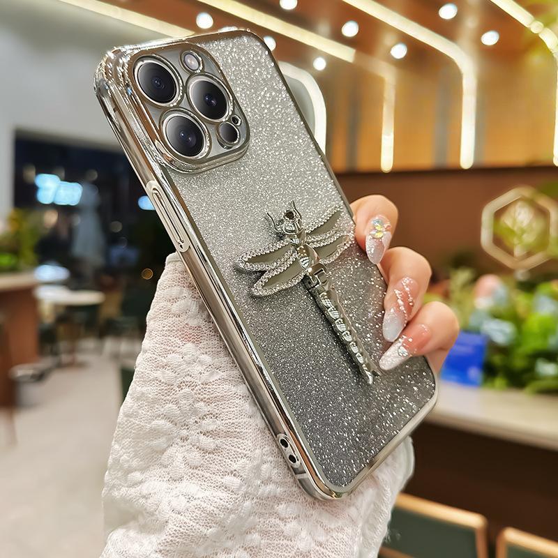 Подходит для Apple 16 Держатель Стрекозы Чехол для мобильного телефона Блестящий IPhone 15 Pro Гальваническое покрытие ТПУ Противоударный 14 Защитный чехол 13 iPhone7P/8P
Подходит для Apple 16 Держатель Стрекозы Чехол для мобильного телефона Блестящий IPhone 15 Pro Гальваническое покрытие ТПУ Противоударный 14 Защитный чехол 13 iPhone7P/8P