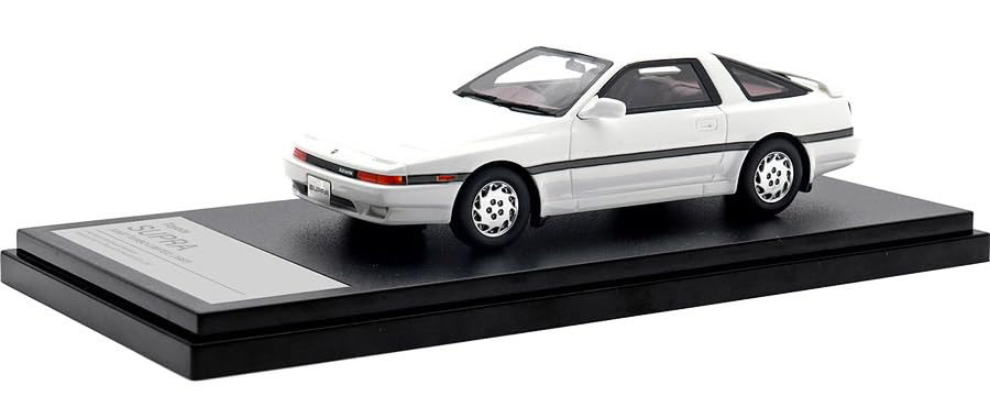 Hi Story Toyota Supra TURBO LIMITED Super White II Finished Product 1/43 3.0GT (1987)
Hi Story Toyota Supra TURBO LIMITED Super White II Finished Product 1/43 3.0GT (1987)