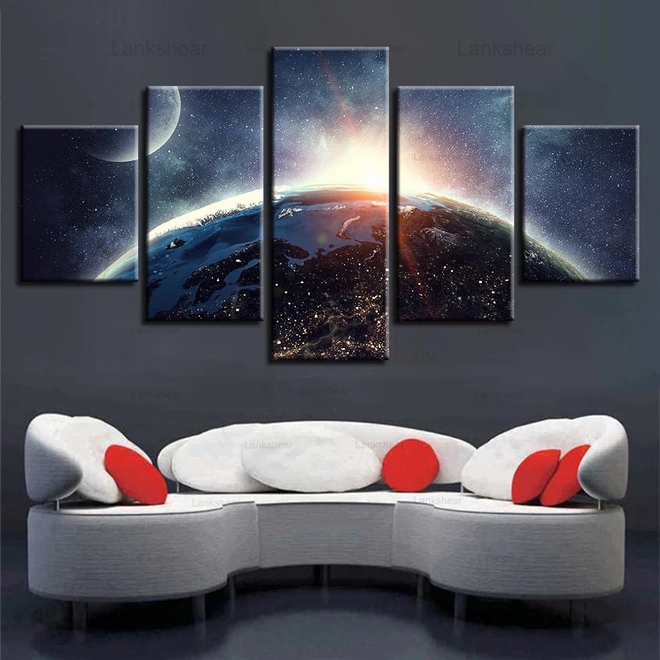Hd Prints Холст Плакат Домашний декор 5 штук Планеты Земля Картины Настенное искусство Вселенная Космические картины Модульная гостиная Декор
Hd Prints Холст Плакат Домашний декор 5 штук Планеты Земля Картины Настенное искусство Вселенная Космические картины Модульная гостиная Декор