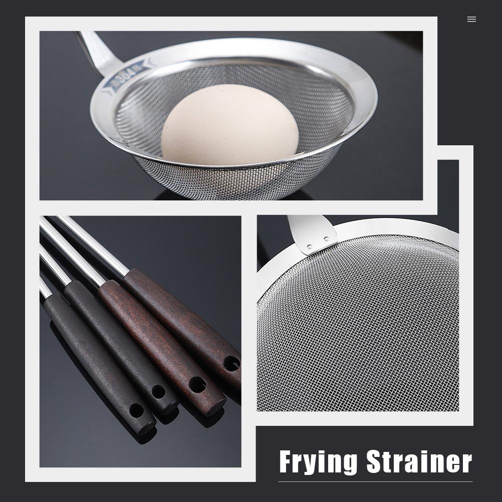 Stainless Steel Colander Scoop Wooden Handle Kitchen Slotted Spoon Strainer Ladle Frying Skimmer Cooking Tool for Household 39X13.5X0.6CM
Stainless Steel Colander Scoop Wooden Handle Kitchen Slotted Spoon Strainer Ladle Frying Skimmer Cooking Tool for Household 39X13.5X0.6CM