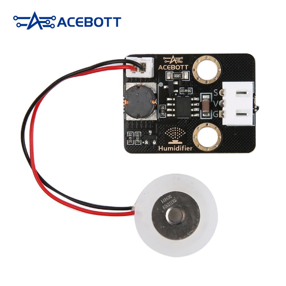 ACEBOTT Ultrasonic Nebulizer Humidifier Module Compatible with ESP32 Arduino
ACEBOTT Ultrasonic Nebulizer Humidifier Module Compatible with ESP32 Arduino