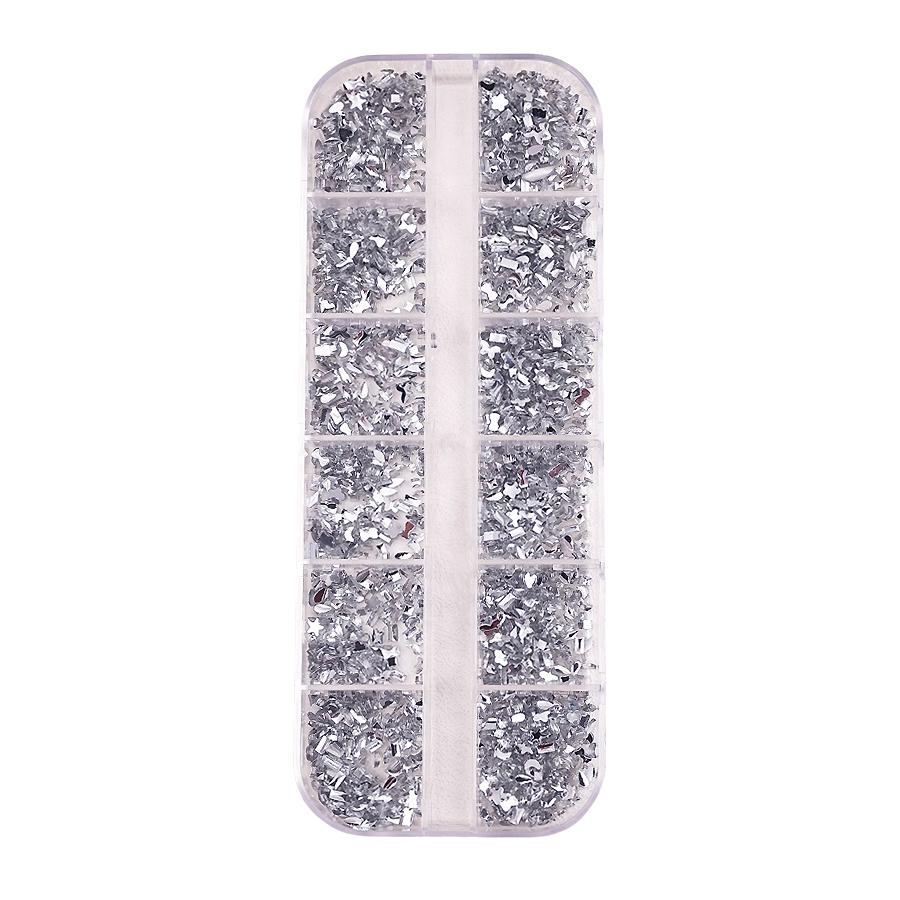 12 ячеек мерцающих страз для нейл-арта, плоские драгоценные камни для универсального декора - ногти, обувь, косметички чистый
12 ячеек мерцающих страз для нейл-арта, плоские драгоценные камни для универсального декора - ногти, обувь, косметички чистый