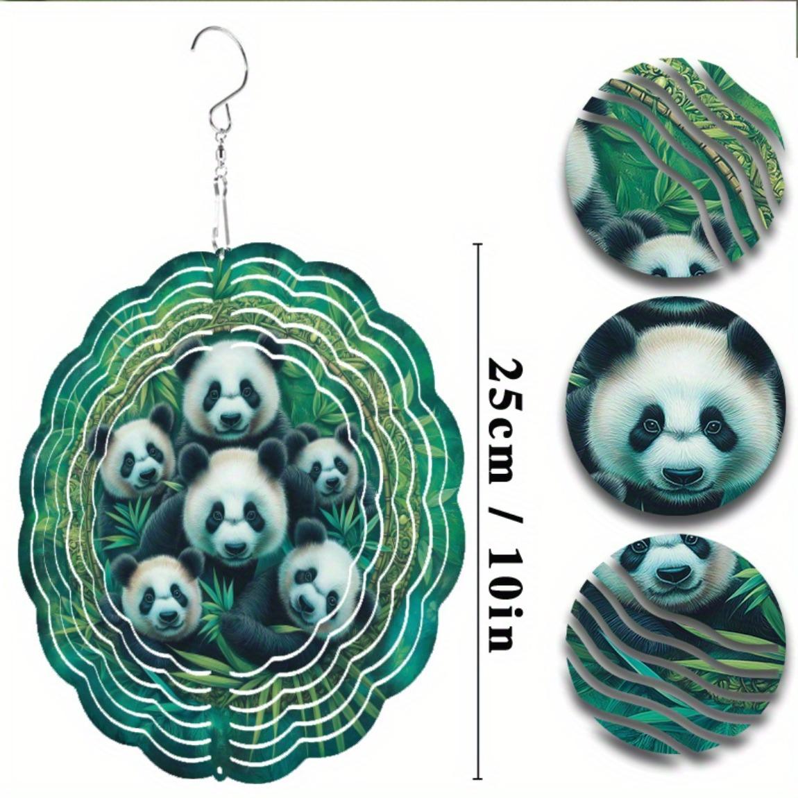 Ветряной спиннер Панда Уличный декор Вращающееся на 360 градусов Металлическое садовое искусство с бамбуковым дизайном для балкона, газона, двора, на все сезоны, идея для подарка 01A
Ветряной спиннер Панда Уличный декор Вращающееся на 360 градусов Металлическое садовое искусство с бамбуковым дизайном для балкона, газона, двора, на все сезоны, идея для подарка 01A