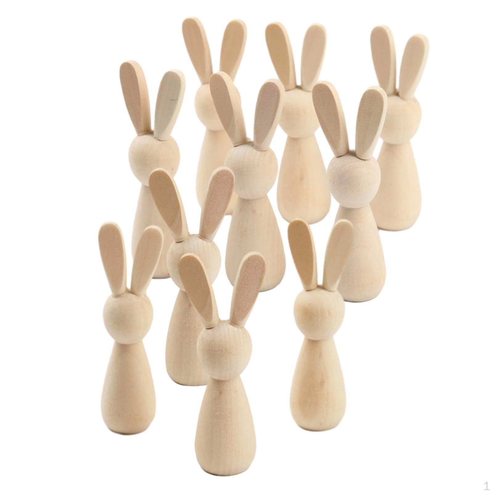 10x Wooden Peg Dolls Wood Pieces Decorative Smooth Surface People for Game Kids
10x Wooden Peg Dolls Wood Pieces Decorative Smooth Surface People for Game Kids