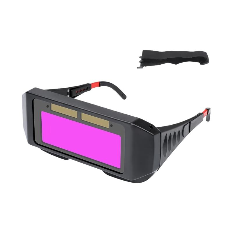 Auto Darkening Welding Goggles with ABS Frame and Light Sensing Lens Eye Protections Eyewears for Arcing Safety
Auto Darkening Welding Goggles with ABS Frame and Light Sensing Lens Eye Protections Eyewears for Arcing Safety
