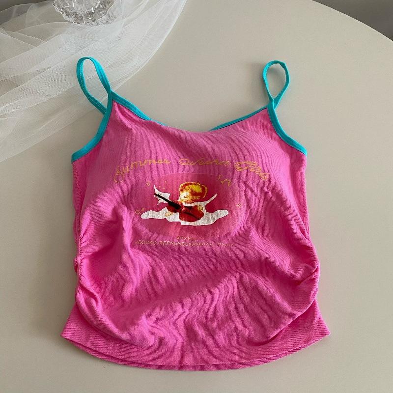 Women s Y2K Angel Print Crop Cami Top, Spaghetti Strap Camisole with Built-in Bra One size
Women s Y2K Angel Print Crop Cami Top, Spaghetti Strap Camisole with Built-in Bra One size