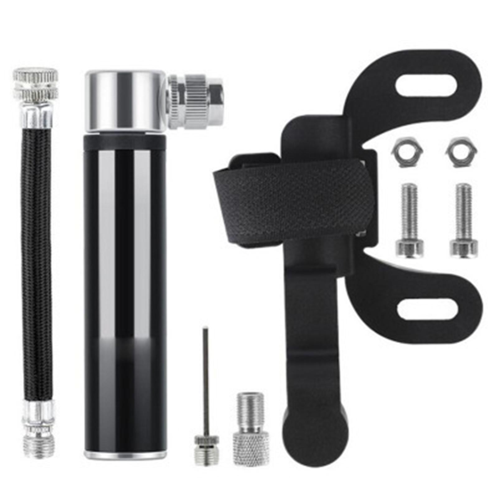 Small Bike Tire Pump Presta & Schrader Portable MTB 120PSI Telescopic Barrel Aluminum-Alloy Bike Pump for Easy Pumping чёрный
Small Bike Tire Pump Presta & Schrader Portable MTB 120PSI Telescopic Barrel Aluminum-Alloy Bike Pump for Easy Pumping чёрный