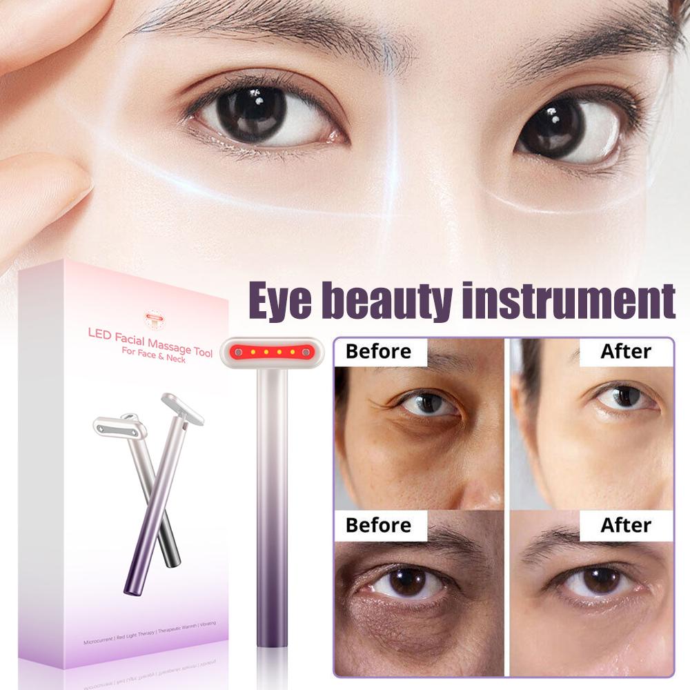 Women Skin 4-in-1 Red Light Renewal Wand Micro Current Eye Massage Beauty Device 
Women Skin 4-in-1 Red Light Renewal Wand Micro Current Eye Massage Beauty Device