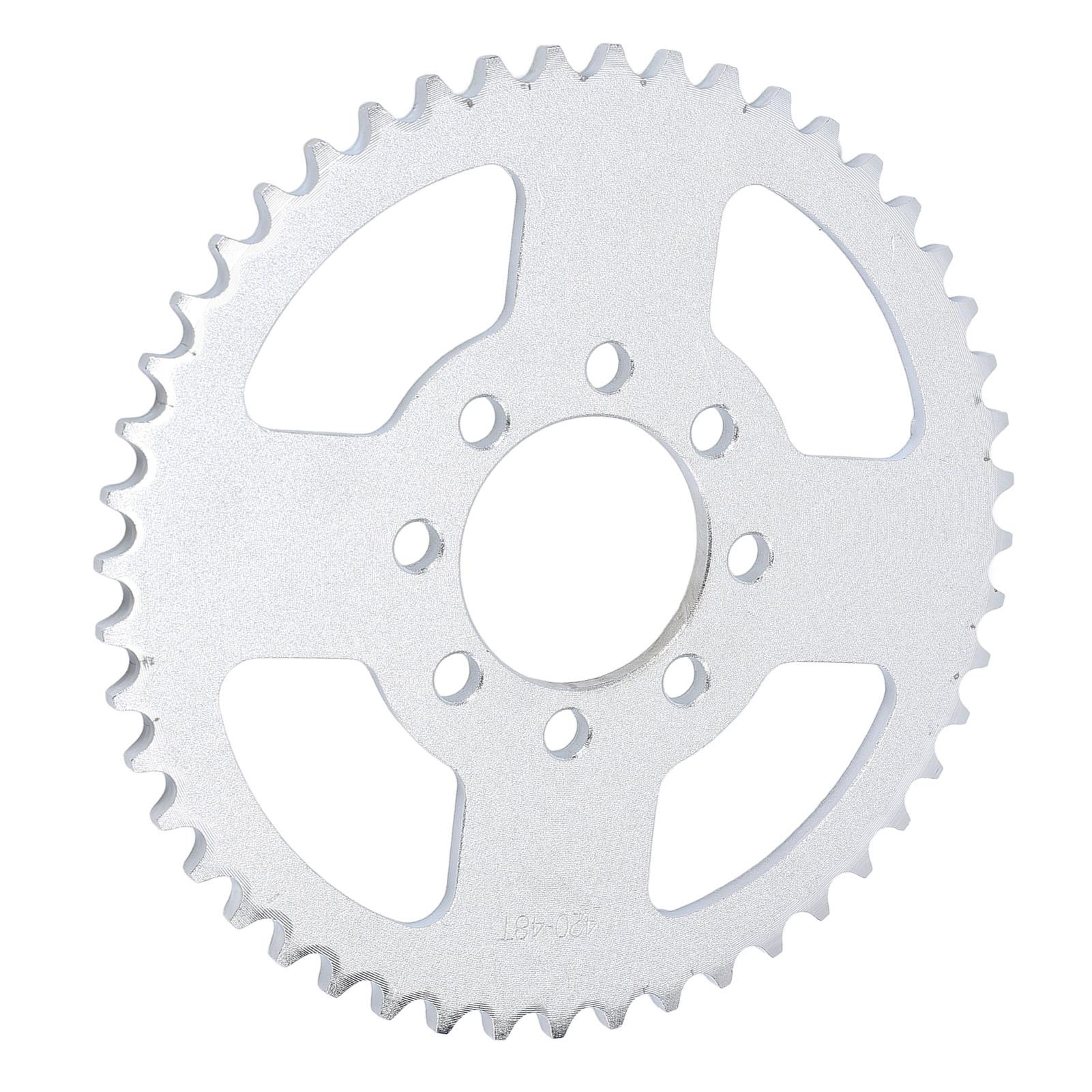 48T 8 Hole Sprocket 40 41 420 Chain High Hardness Steel Alloy Rear Chain Sprocket Replacement for Predator 212cc 196cc
48T 8 Hole Sprocket 40 41 420 Chain High Hardness Steel Alloy Rear Chain Sprocket Replacement for Predator 212cc 196cc