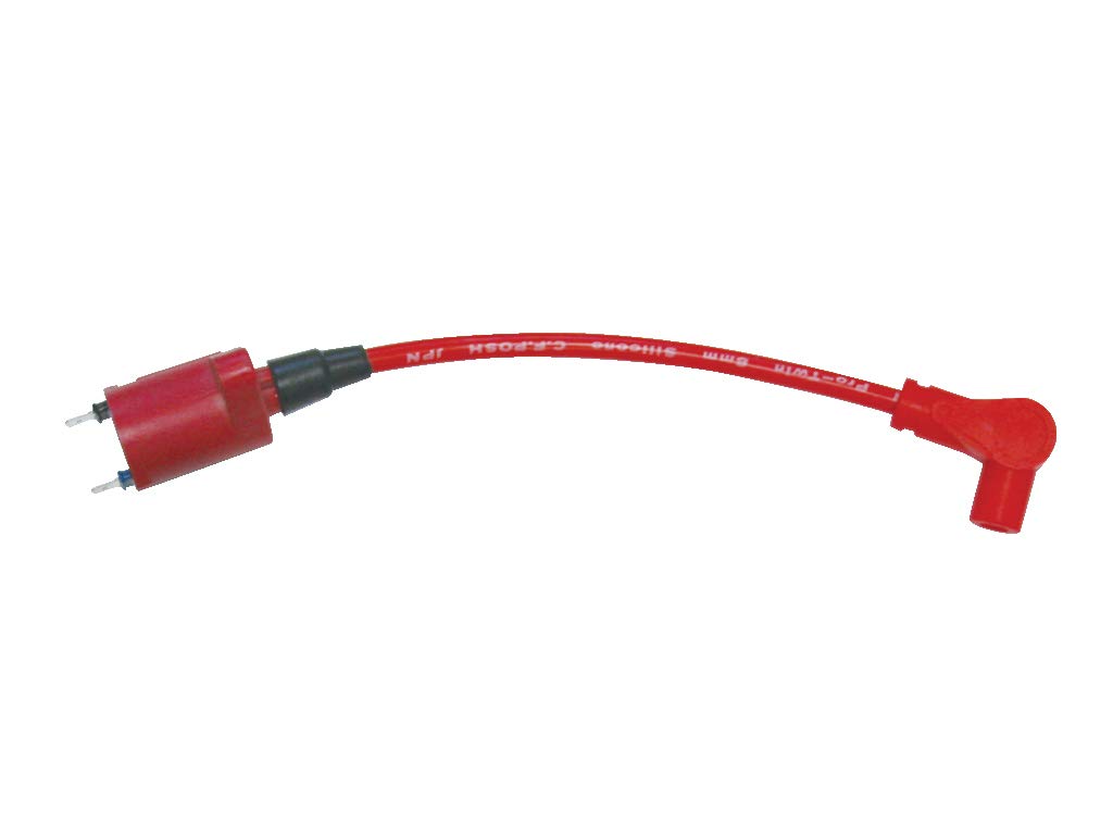 Racing Ignition Coil Red Speed Pro Twin Cord Red for NSR50 NSR80 C.F.POSH + 221010-04
Racing Ignition Coil Red Speed Pro Twin Cord Red for NSR50 NSR80 C.F.POSH + 221010-04