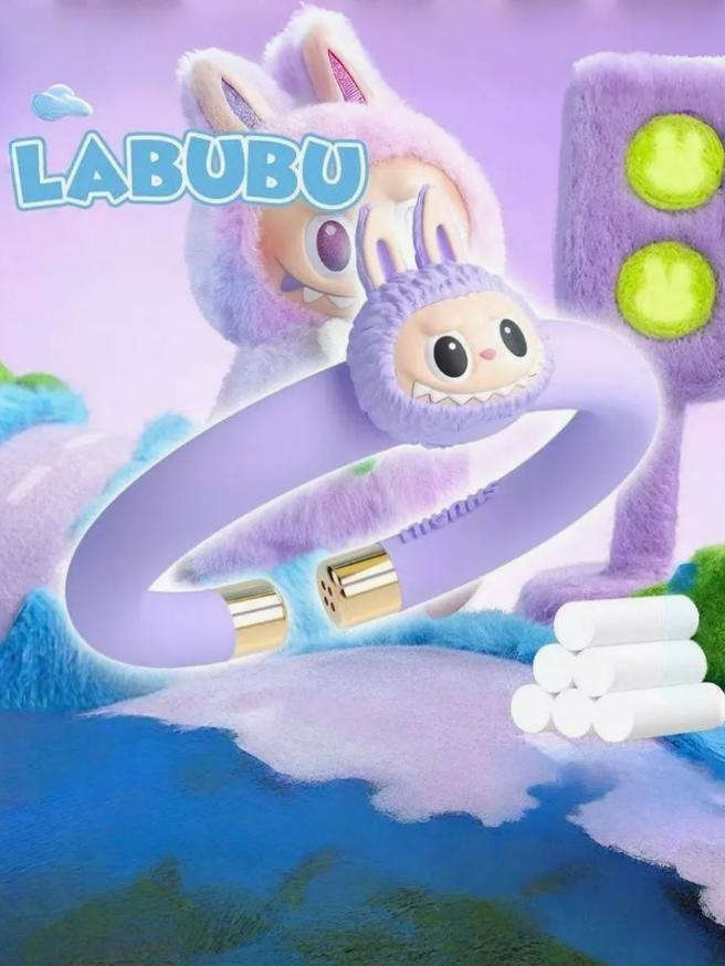 Labubu bracelet mosquito repellent children s purple фіолетовий
Labubu bracelet mosquito repellent children s purple фіолетовий