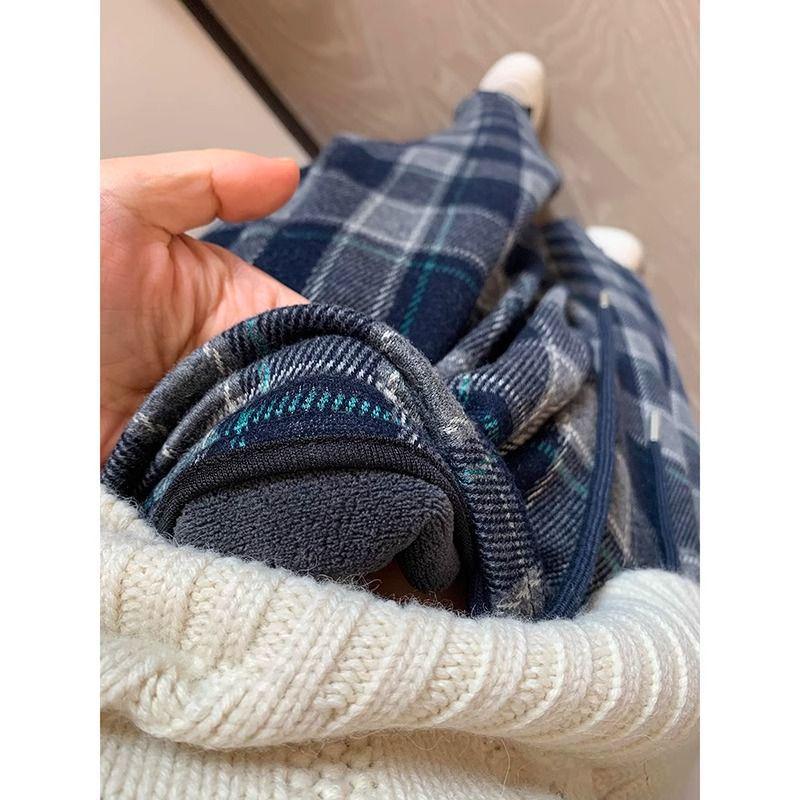 Women s 2024 Slimming Fleece-Lined British Plaid Wide Leg Pants - Autumn/Winter Casual Trend L
Women s 2024 Slimming Fleece-Lined British Plaid Wide Leg Pants - Autumn/Winter Casual Trend L