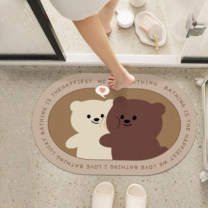 Diatom Mud Floor Mat Bathroom Water Absorption Quick-drying Floor Mat Bathroom Door Anti-slip Mat Technology Floor Mat 50 * 80cm
Diatom Mud Floor Mat Bathroom Water Absorption Quick-drying Floor Mat Bathroom Door Anti-slip Mat Technology Floor Mat 50 * 80cm