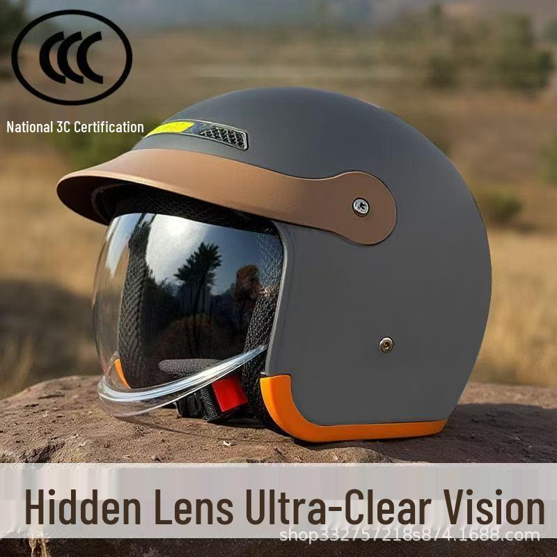 3C Certified Winter Electric Vehicle Helmet - Unisex, Warm, Windproof, Half-Helmet for Cold Weather Safety. Adult Half Helmet X7
3C Certified Winter Electric Vehicle Helmet - Unisex, Warm, Windproof, Half-Helmet for Cold Weather Safety. Adult Half Helmet X7