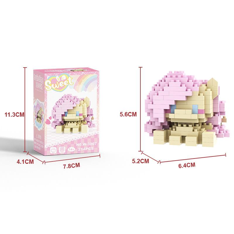 Сумісний з Лего Поні Мультяшна Лялька Будівельний Блок Гранульована Головоломка Збірка Прикраса Сліпа Коробка Подарунок Доставка
Сумісний з Лего Поні Мультяшна Лялька Будівельний Блок Гранульована Головоломка Збірка Прикраса Сліпа Коробка Подарунок Доставка