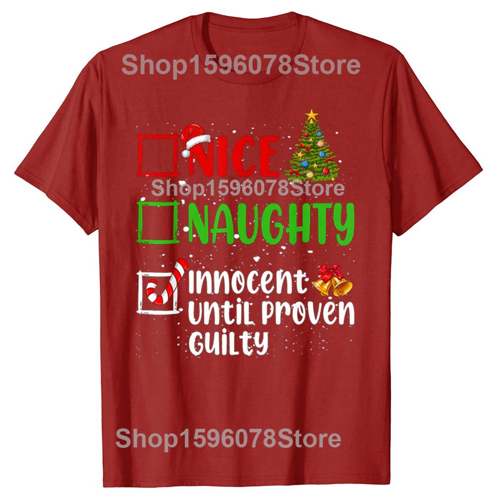 Nice Naughty Christmas List TShirt Summer Men Clothing Fashion Vintage Summer Style Cotton Short Sleeve Oversized Tshirt Tops S
Nice Naughty Christmas List TShirt Summer Men Clothing Fashion Vintage Summer Style Cotton Short Sleeve Oversized Tshirt Tops S