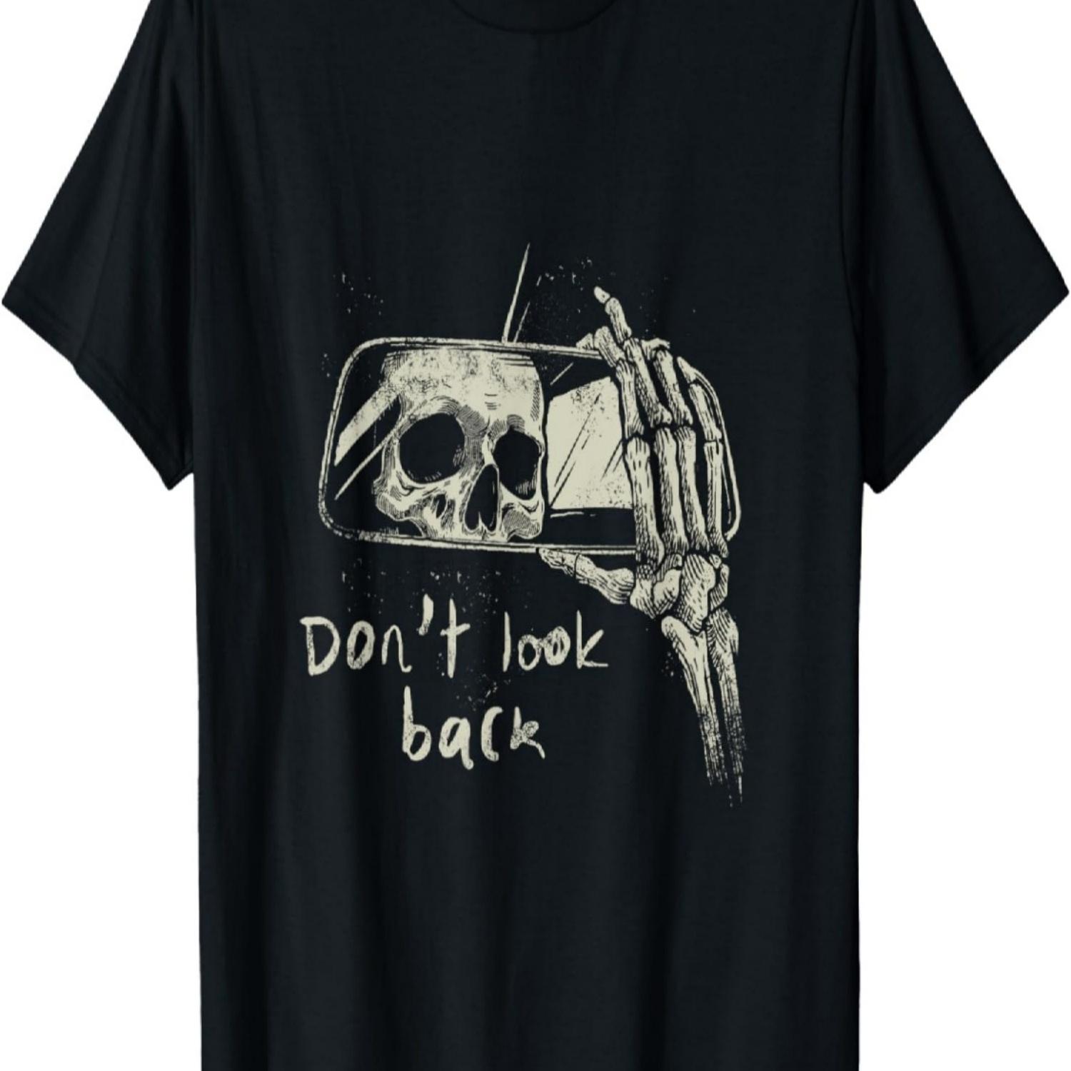 Grunge Skeleton Car Mirror Reflection - Don t Look Back Art T-Shirt S чёрный
Grunge Skeleton Car Mirror Reflection - Don t Look Back Art T-Shirt S чёрный