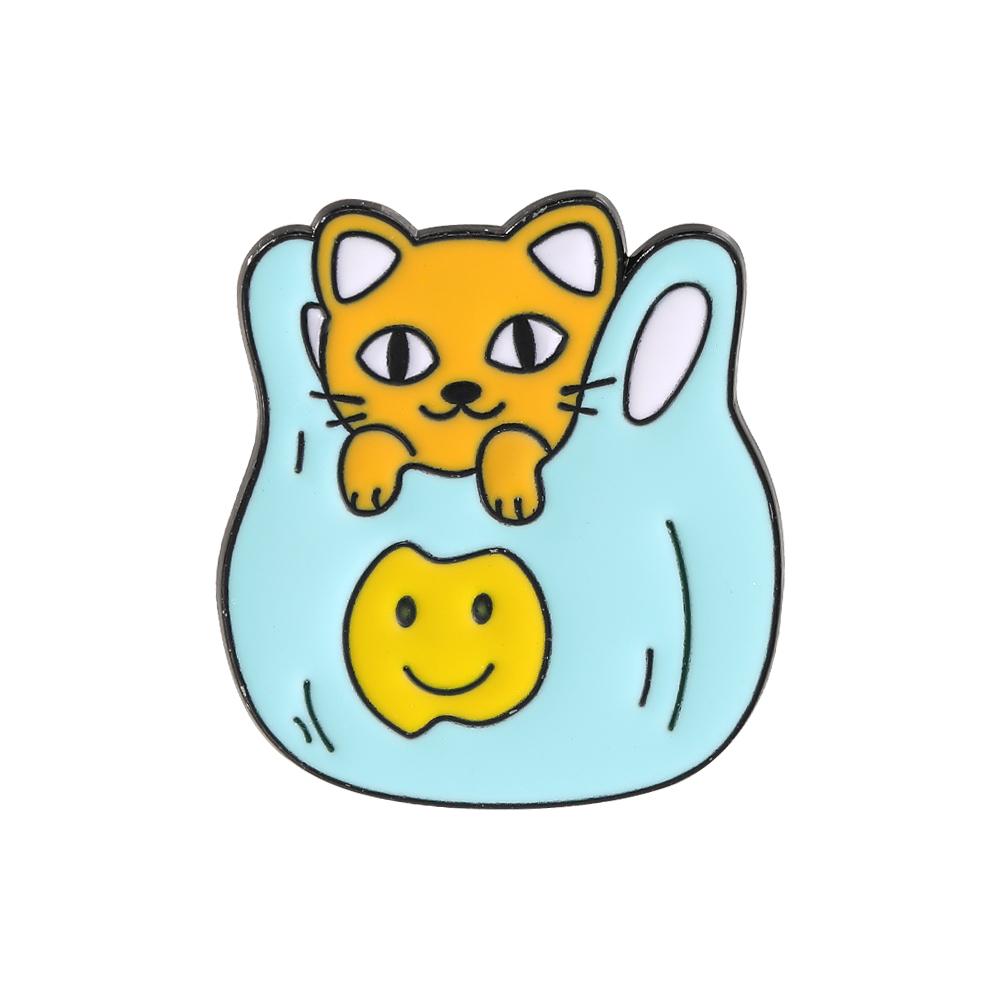 Cute Women Bag Cat Enamel Brooches Kawaii Kitten Pins Pet Owner Badge For Girls Backpack Bag Dress Accessories
Cute Women Bag Cat Enamel Brooches Kawaii Kitten Pins Pet Owner Badge For Girls Backpack Bag Dress Accessories
