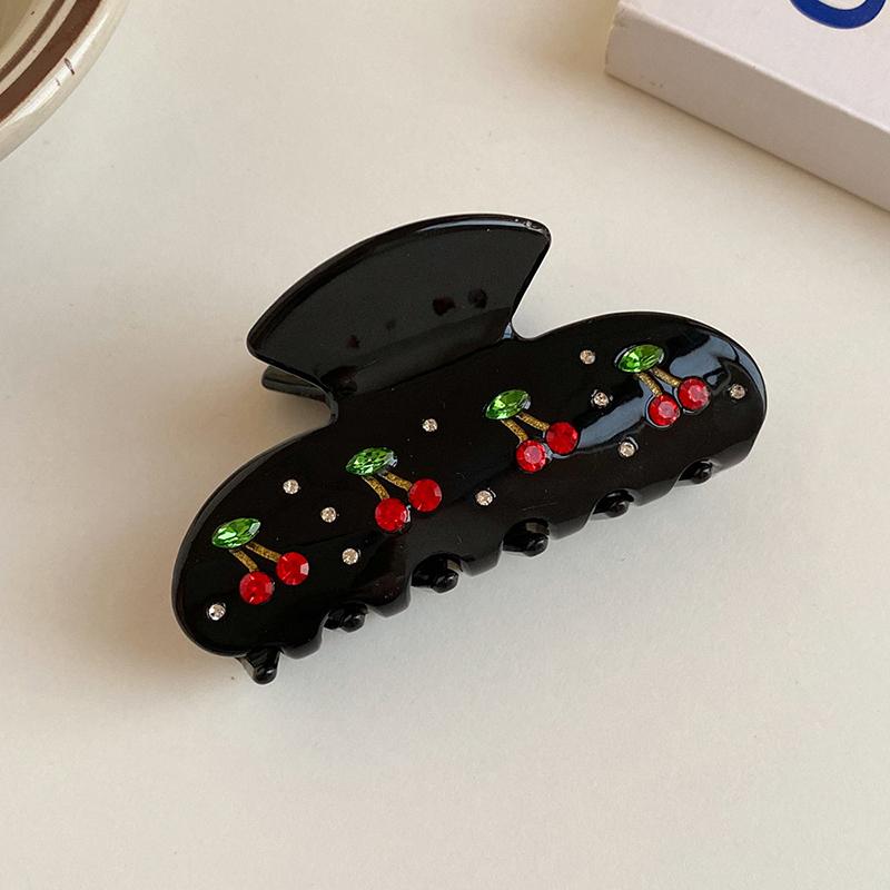 Стразы Фрукты Вишня Кристалл Заколка-краб для волос для женщин Корейская элегантная ацетатная заколка Популярные заколки для волос Аксессуары для волос
Стразы Фрукты Вишня Кристалл Заколка-краб для волос для женщин Корейская элегантная ацетатная заколка Популярные заколки для волос Аксессуары для волос