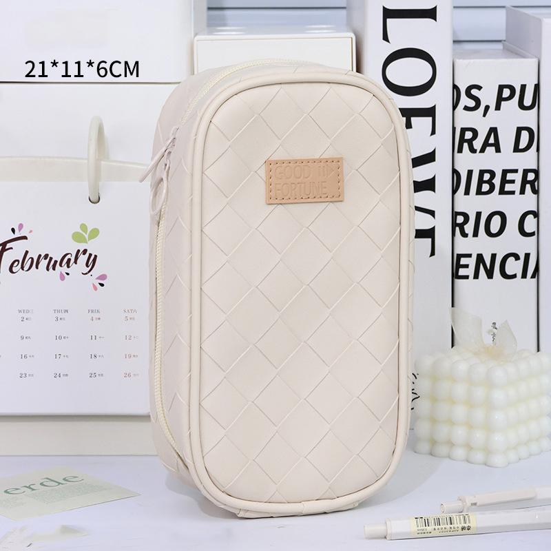 Портативный пенал большой вместимости, многофункциональный держатель для хранения школьных канцелярских принадлежностей, студенческий пенал, чехол для ручек, принадлежности
Портативный пенал большой вместимости, многофункциональный держатель для хранения школьных канцелярских принадлежностей, студенческий пенал, чехол для ручек, принадлежности