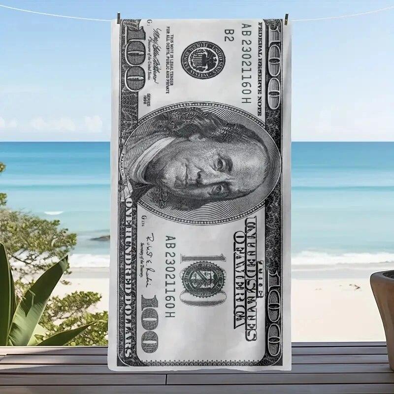 1 шт. Супервпитывающее пляжное полотенце из микрофибры с принтом долларовой купюрыC)-Легкий и быстросохнущий для плавания, кемпинга и серый
1 шт. Супервпитывающее пляжное полотенце из микрофибры с принтом долларовой купюрыC)-Легкий и быстросохнущий для плавания, кемпинга и серый